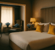 Keadeen-Hotel-Kildare-king-bedroom-garden-luxury